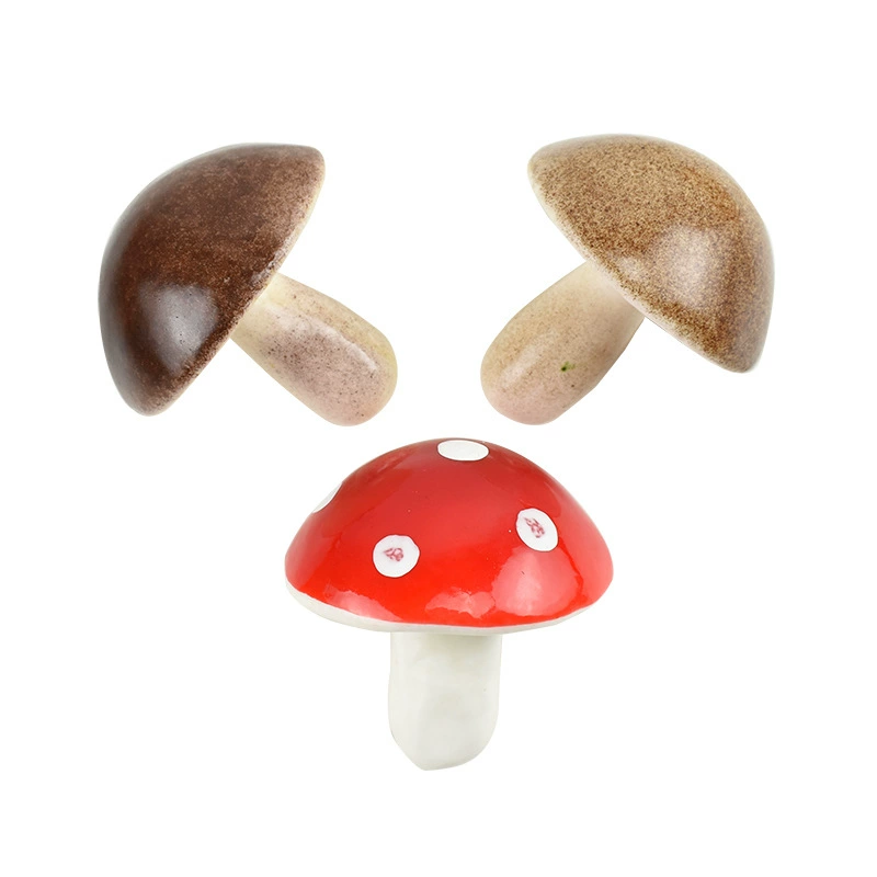 Realistic minifigure from foam with clove mushrooms, decorations, props, early education