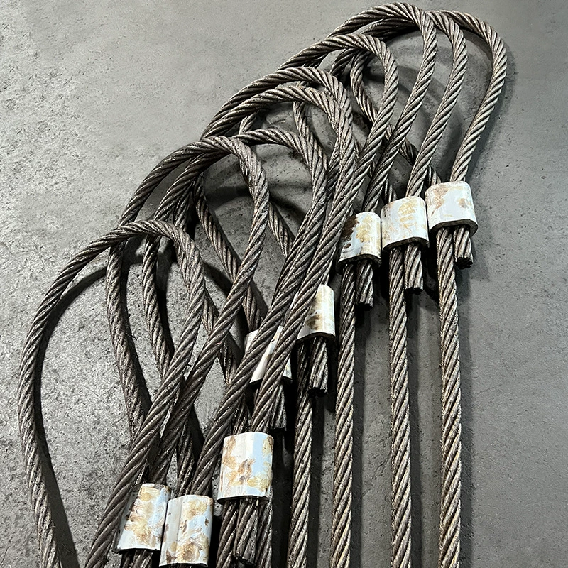 Фабрика Оптовая гладкая смазка стального троса подъемный кран стальной трос машинная обработка прессование стального троса