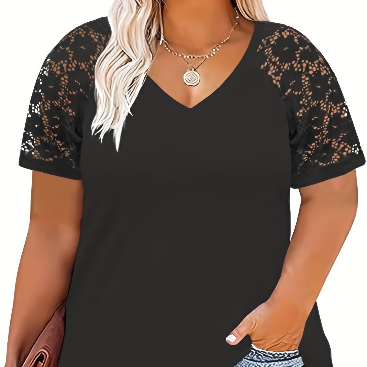 lace T-shirt