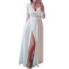 Colored sexy evening dress, suitable for import, European style, wish