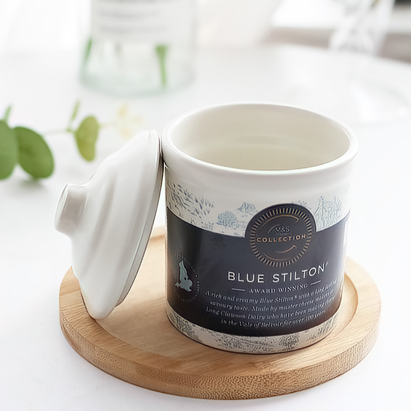 Azul blanco sin vela