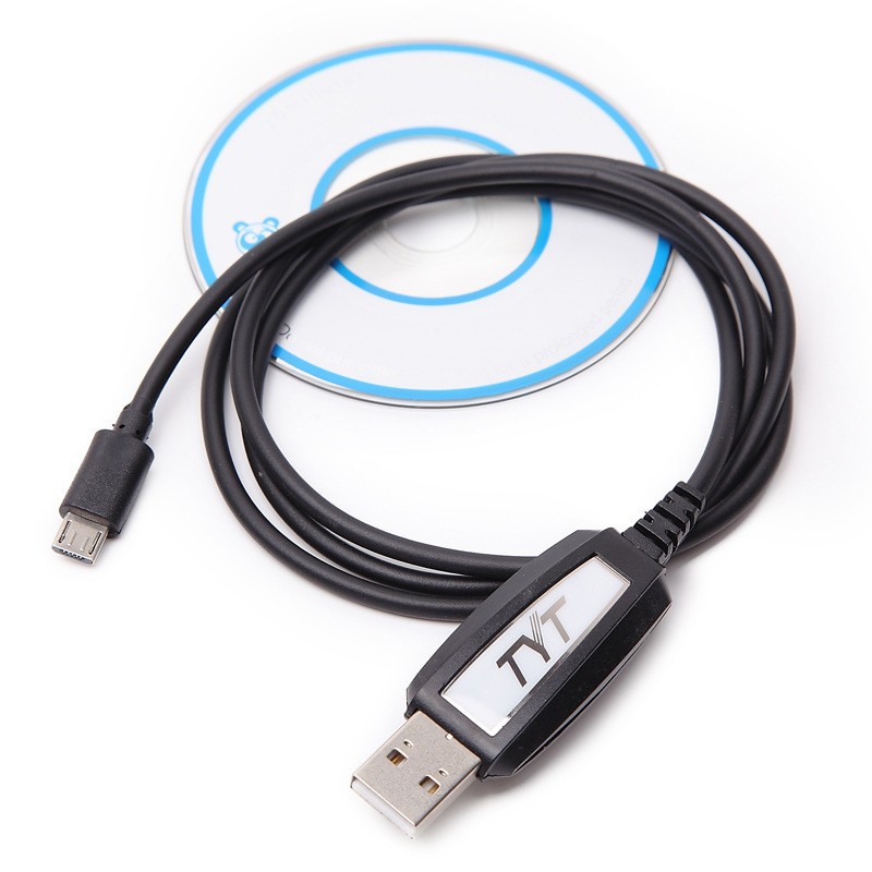 TYT TEITONG TH - 9800 PLUS3 TH - 8600 Cable de escritura a prueba de agua Cable de datos USB