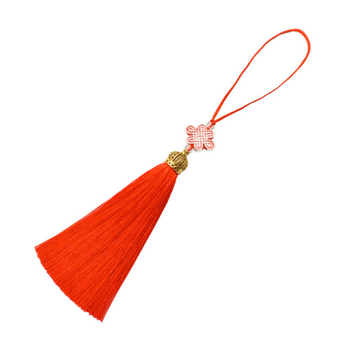 Crown hat tassel Han costume bookmark U disk tassel classical Chinese style tassel hanging tassel wholesale factory direct sale