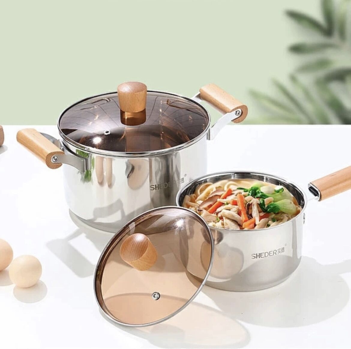 Stainless Steel Small Milk Pot, Suitable for Home Use, for Babies and Infants, for Heating Milk and Baby Food, Thickened Non-Stick Milk Pot