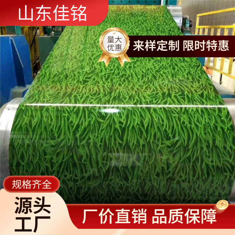 厂家彩涂卷 印花彩涂卷 彩涂卷开平 彩钢瓦
