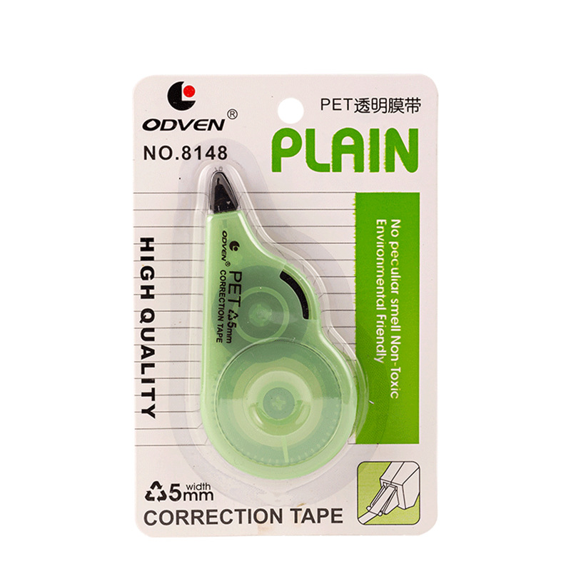 Oudawen 8148 # PET cinta de película transparente estudiante creativo cinta de corrección Pequeño Libro Rojo Mismo Red Oficina cinta de corrección roja