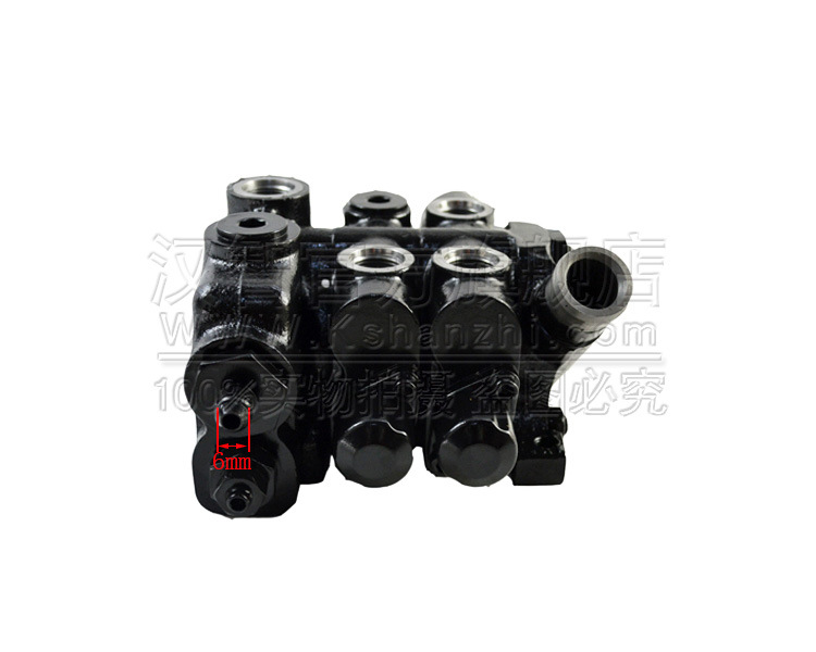 Válvula hidráulica multicanal MSV04 - 201T2 accesorios Lifu 3T piezas de carretilla elevadora Shimazu válvula hidráulica doble válvula direccional