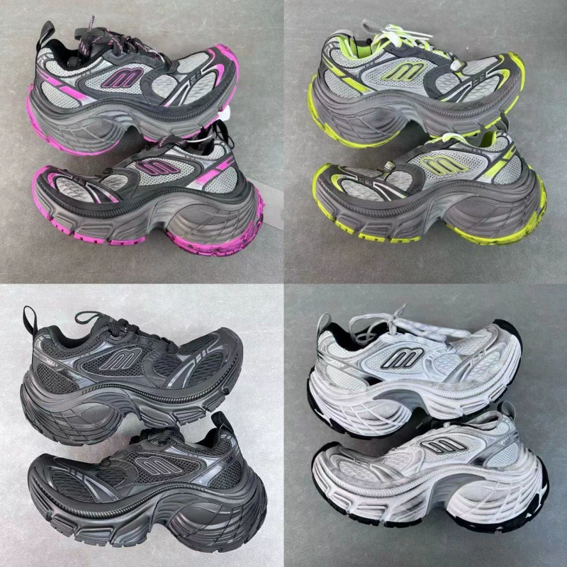 Кроссовки dad shoes с массивной подошвой, ретро «dirty» стиль, парные размеры 36–45