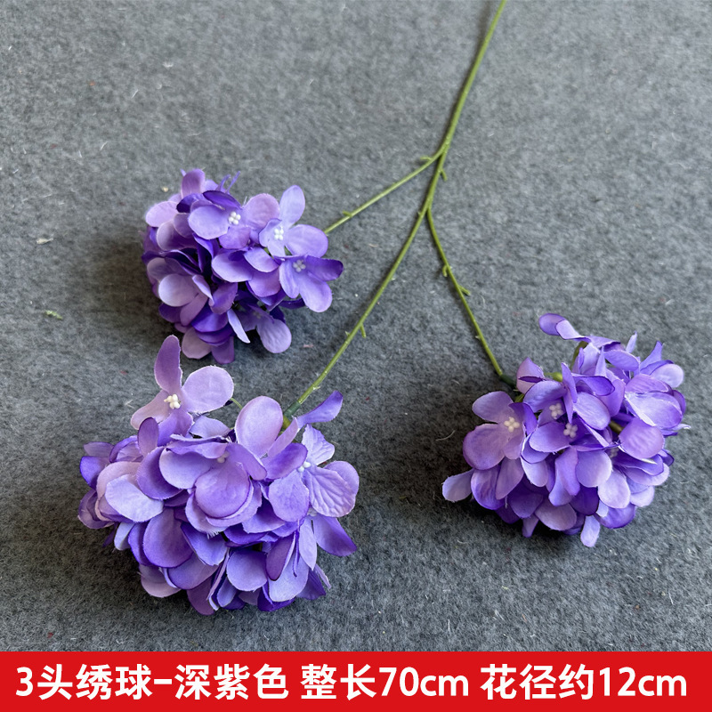 造花のアジサイのウェディングシーン装飾、花束、造花ブーケ、アジサイの造花、造花ブーケ、造花|undefined