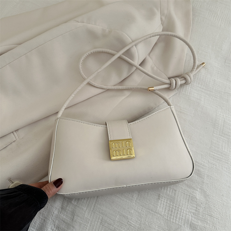 Bolsas debajo de las axilas 2025, otoño y invierno, nueva media luna, bolsas de hombro de moda, nicho, bolsas de alta calidad, bolsas de mujer, bolsas de moda