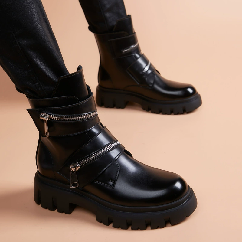 Мужские новые модные ботинки Молодежная британская мода дикие ботинки Martin мужские осенние дышащие мужские ботинки поддерживают зашифровку