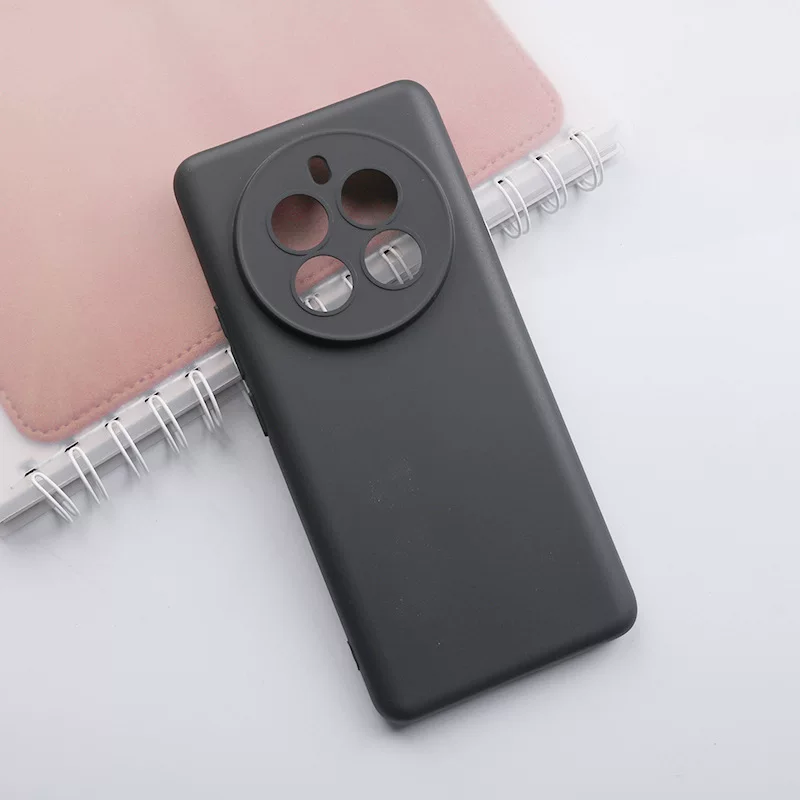 Совместимый черный чехол для телефона Oppo, защитный чехол, realme