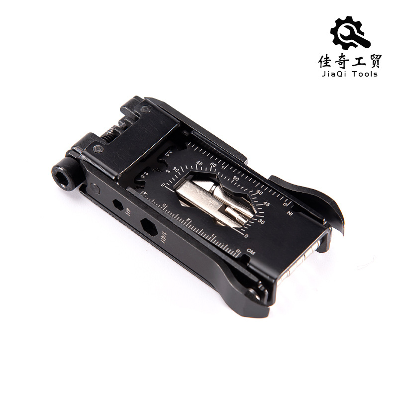 New multi-functional bicycle tool portable EDC tool wrench screwdriver tire lever combination