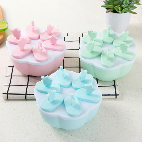 Summer creative production of ice trays, cold drink ice boxes, household ice cream popsicle molds, ice cream molds