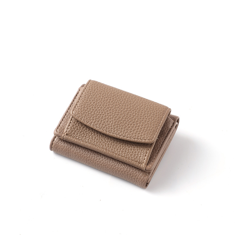 Nuevo bolso de mujer corto transfronterizo simple multi-tarjeta billetera con cremallera bolso de mini monedas de mujer corta bolsa