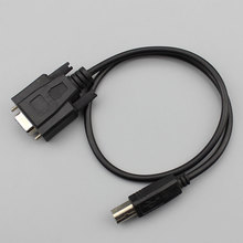 DB 9P TO USB BM 串口线DB9打印机线COM串口线rs232线转B公