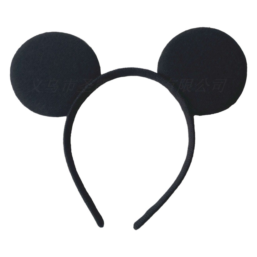 Día DE LOS NIÑOS Mickey Minnie tocado partido rendimiento Mickey Mouse oído diadema guantes payaso traje de nariz