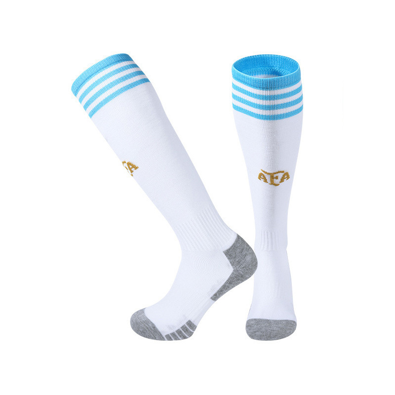 22 temporada Copa del Mundo de los niños de fútbol calcetines masculinos adultos verano al aire libre correr deportes fitness ciclismo calcetines femenino