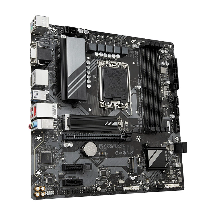 Материнская плата GIGABYTE B760M DS3H DDR5, совместима с процессорами 13700KF\13600KF\14700KF