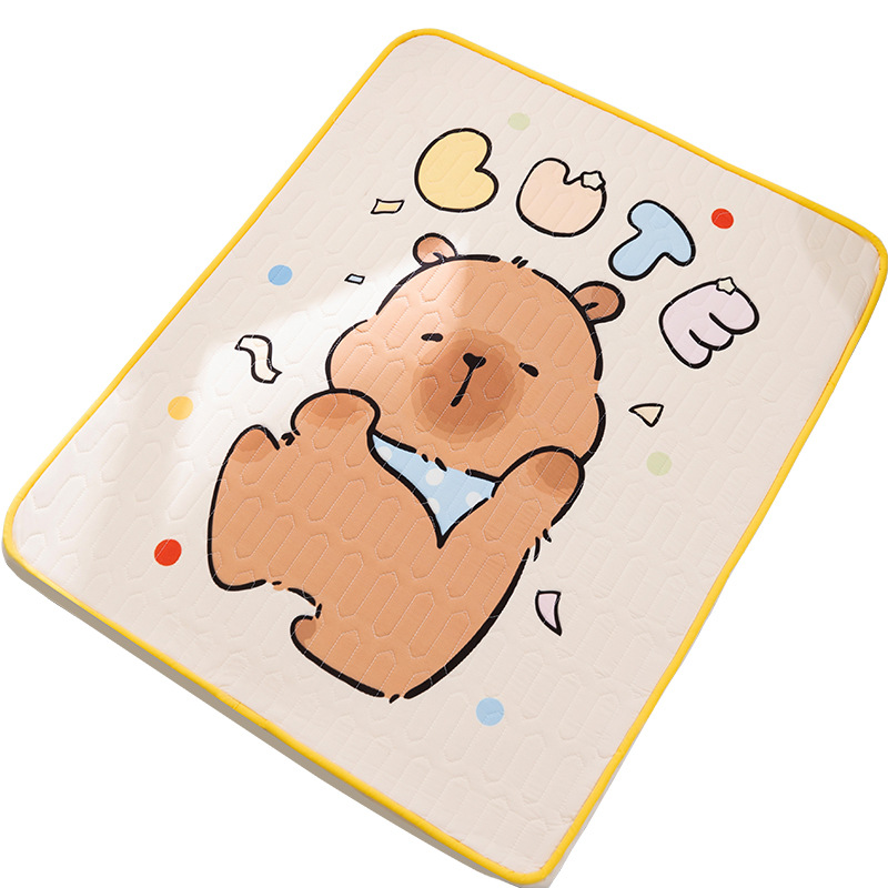 Primavera y verano para gatos refrigeración estera de látex de dibujos animados para perros verano para dormir estera de perros perros