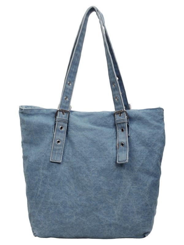 Bolso retro de gran capacidad para mujeres 2026 nuevo estilo vaquero de moda bolso de hombro de brazo de viaje ocio bolso de mano