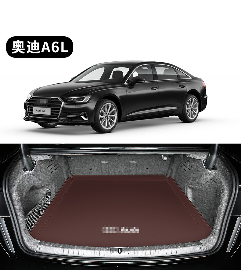 Suitable for 07-24 Audi A3 A4L A6L Q3 Q5L trunk mat Q2LA78 all-inclusive tail mat waterproof