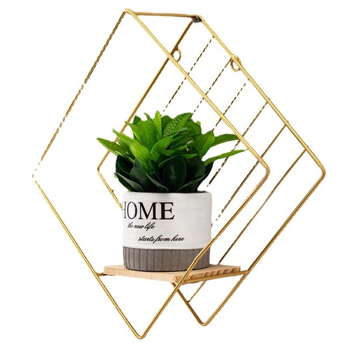 Milk tea shop restaurant wall iron art wall hanging sofa background wall decoration pendant staircase wall Nordic style decoration