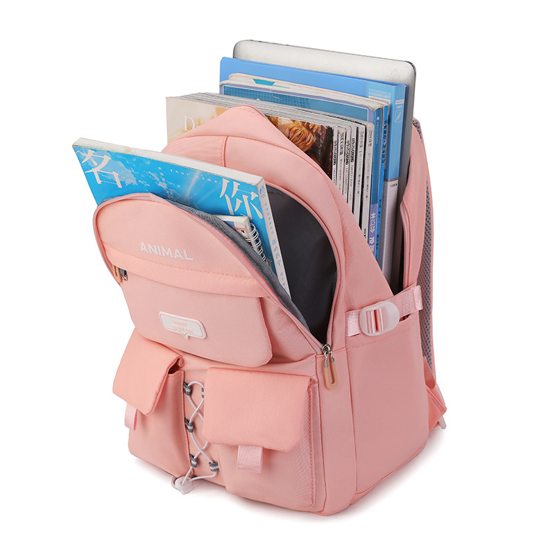 2023 nuevo estudiante de secundaria schoolbag estudiante de secundaria INS de alta calidad chica estilo universitario mochila transfronteriza