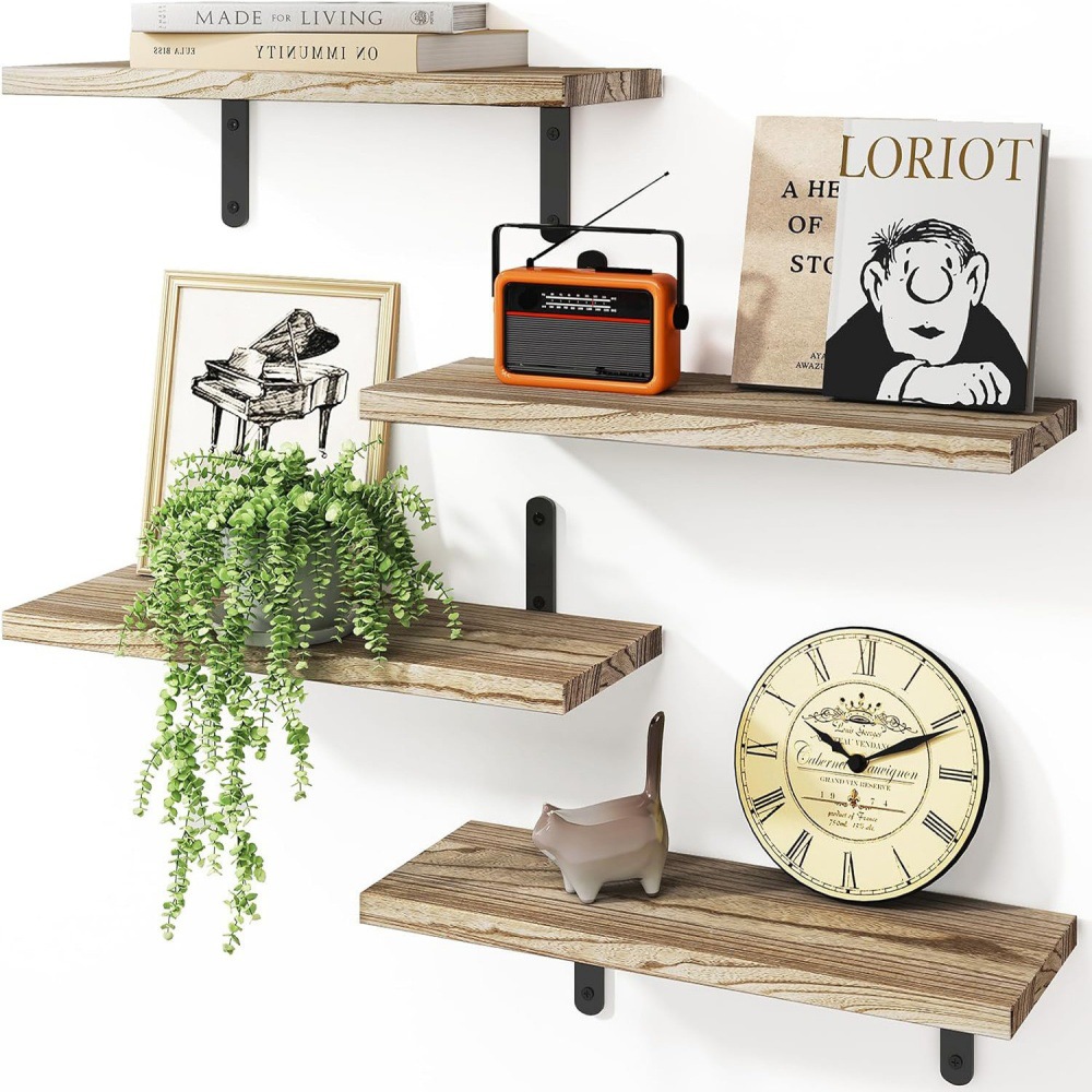 4 boards + 8 semi-circular head iron frames, light burnt color
