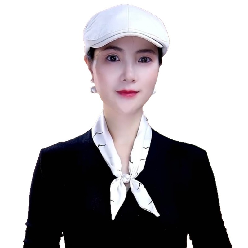 【冰丝缎珠珠蝴蝶结小丝巾】时尚百搭吸扣丝巾|undefined