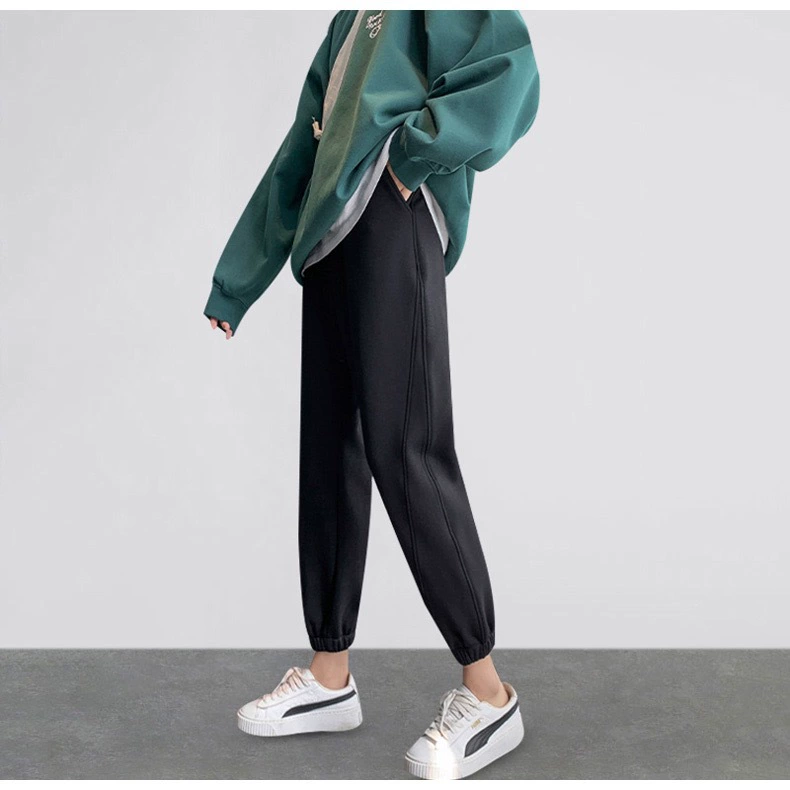 Осенние брюки, теплые fashionable демисезонные лосины для беременных, инфлюенсер