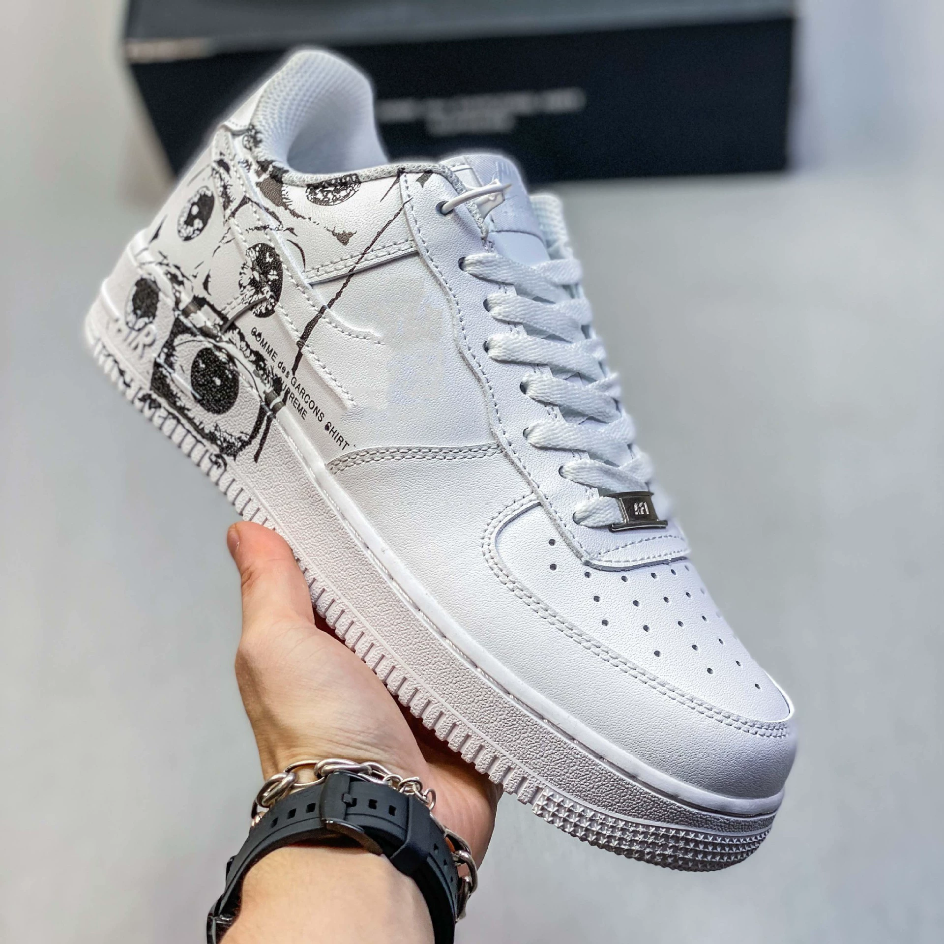 Nike Air Force 1, спортивные классические универсальные кроссовки для мужчин и женщин