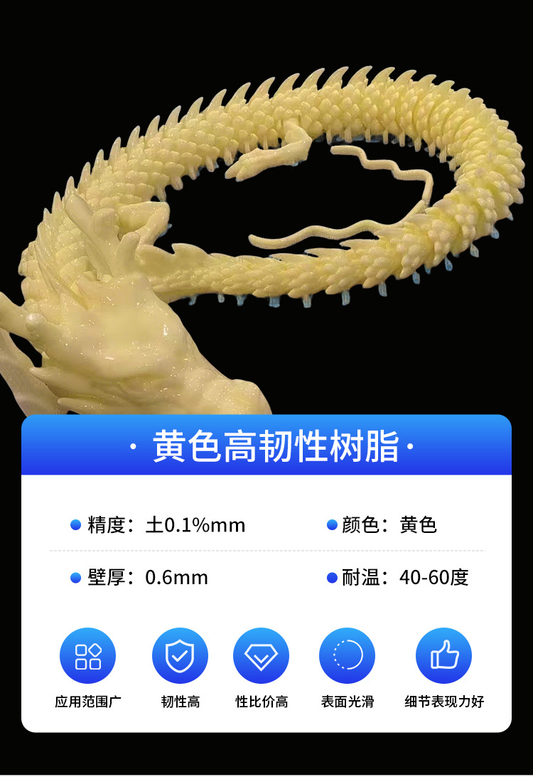 Humanoid robot shell 3D printing, mechanical arm shell parts processing, robot prototype handboard