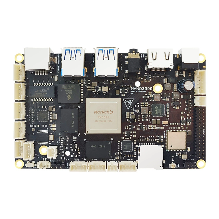 Rockchin Micro RK3399 Development board 4K Android board RockChip dual -screen different display source NANO3399