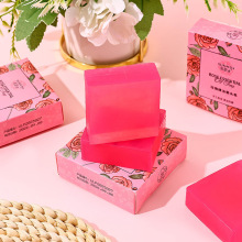 思密丝玫瑰牛奶皂精油皂双色皂手工制皂清洁滋润伴手礼沐浴皂跨境