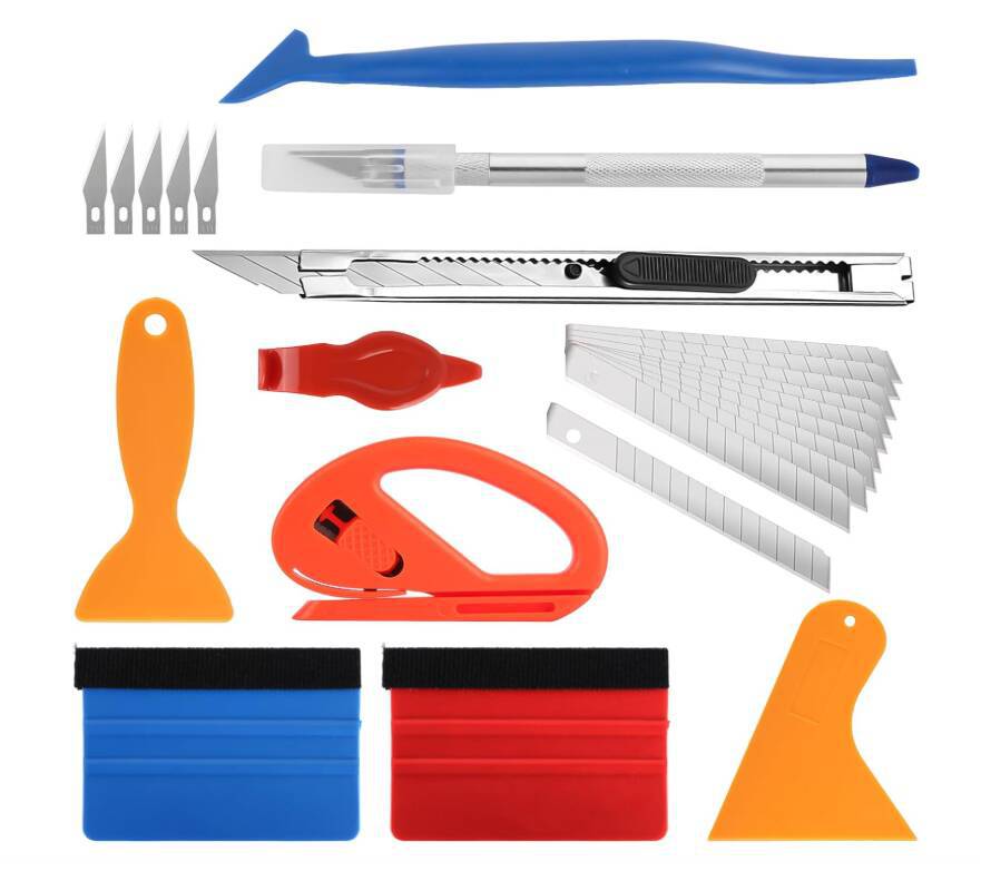 24피스 자동차 랩핑 도구 세트