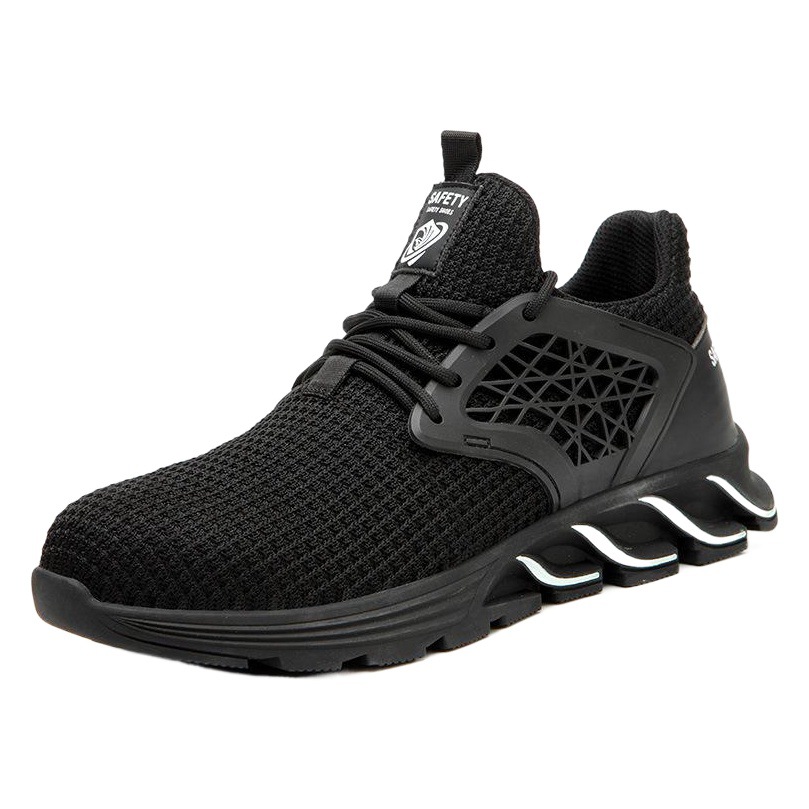 Cross-border preferido zapatos de protección laboral hombres puntera de acero estándar europeo anti-Smashing zapatos de seguridad anti-perforación ZAPATOS DE TRABAJO desodorante transpirable ligero