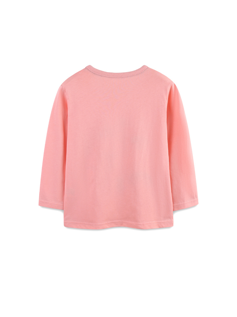 Camiseta de manga larga para niñas, estilo europeo y americano, 26 nuevos estilos de otoño, sudadera de manga larga para niños, jersey estampado con cuello redondo