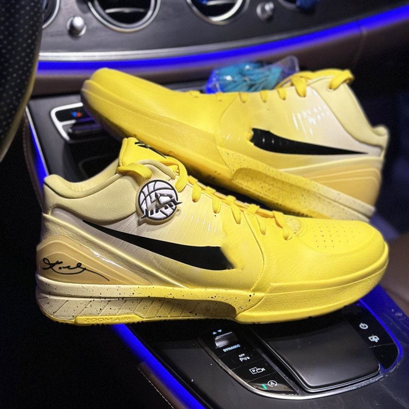 Pure Original Kobe 4 Basketball Shoes with High Air Cushion Carbon Plate Kobe 4 Practical Sneakers Men's Casual Sports Work Clothing Shoes