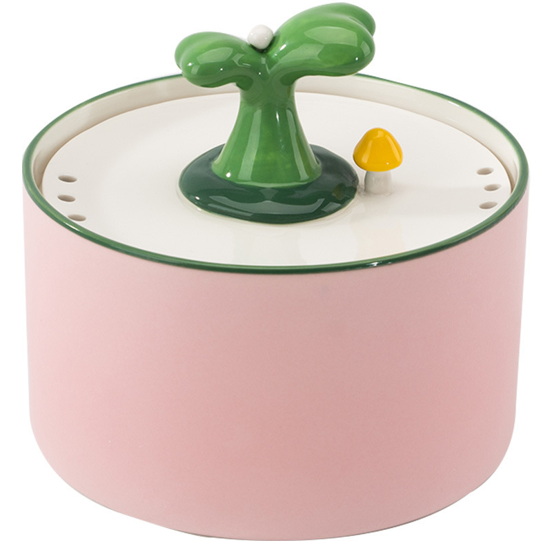 Pequeño retoño dispensador de agua accesorios a juego elemento de filtro gato dispensador de agua eléctrico filtro automático de circulación de agua viva suministros de gato