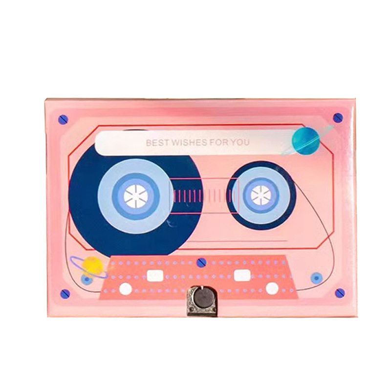録音サウンドカード テープ グリーティングカード 録音可能 60秒 誕生日 カップル 告白祭 録音 ホリデーギフト ギフト|undefined