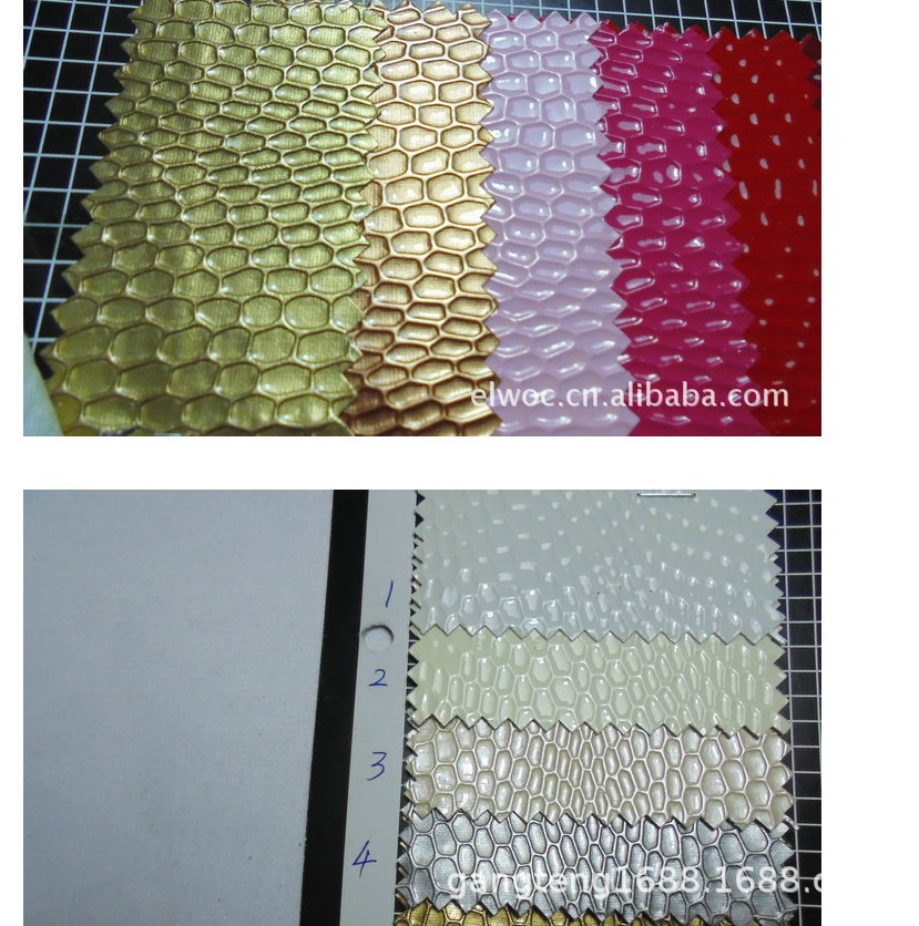 凹面蛇纹PU 蛇皮压纹 亮光蛇 皮球纹 仿真蛇鞋 网线格子皮革3031