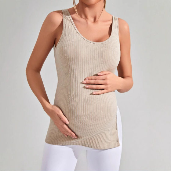 New Cross-border Explosions High-elastic Pregnant Women Yoga Clothing Camisole Moisture Absorption and Sweat Quick-drying Exercise Fitness Pregnant Vest