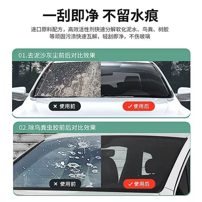 Glass agent Cleaner, Coating, Decontamination, Antifreeze