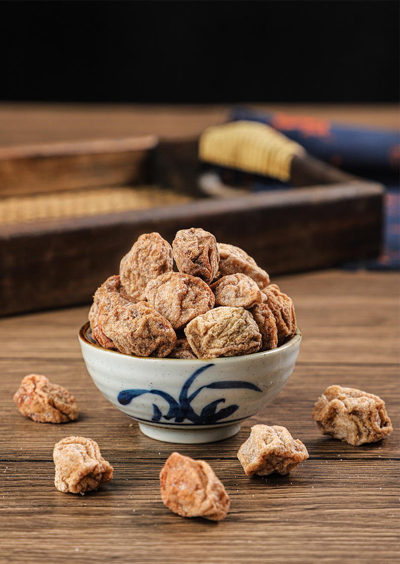 Salted Dried Plum Hua Mei 500g Bulk Snack and Herbal Tea Ingredient No Sugar Added Freeze Dried key features