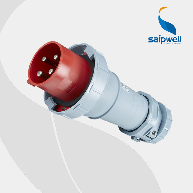 斯普威尔斯普威尔供应SP-1443大电流工业电源插头 125A尼龙PA66航