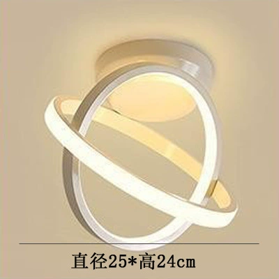 Современные и минималистичные светодиодные креативные светильники для коридора, потолочный светильник, периметрная торговля