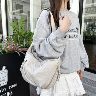 Shoulder bag, demi-season one-shoulder bag, underarm bag, Korean style