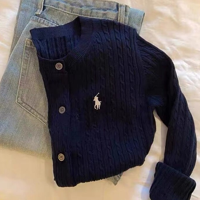 Spring and Autumn Vintage Embroidered Twist Knitted Cardigan Women's Autumn New Round Neck Slim-fit Slimming All-match Sweater Jacket