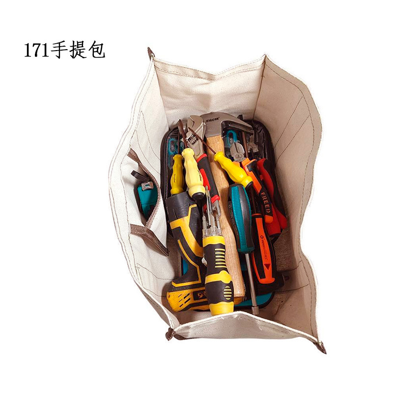 스퀘어 배럴 툴킷 두꺼운 캠핑 백 방수 보관 가방 옥스포드 헝겊 핸드백 다기능 가방